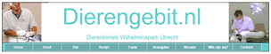 De dierentandartsen van dierenkliniek Wilhelminapark in Utrecht hebben als tandheelkundige dierenartsen een website gemaakt over tandheelkunde bij honden, katten, konijnen en cavia's.